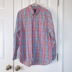 Vineyard Vines Mens Slim Fit Whale Shirt Button up